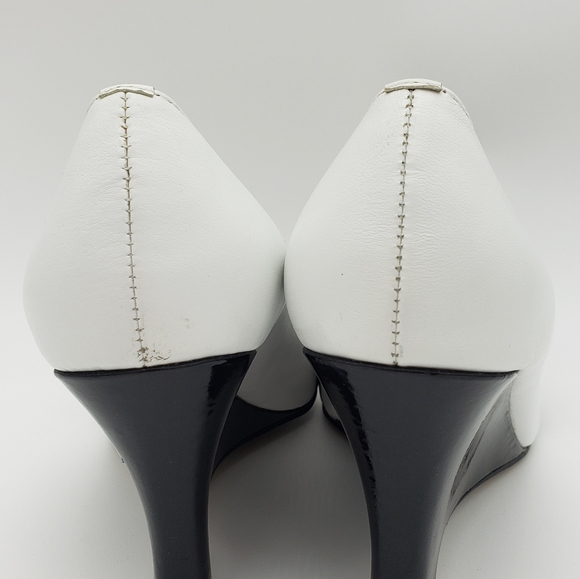 Anne Klein wedge type heels sz 7.5 - Picture 4 of 14